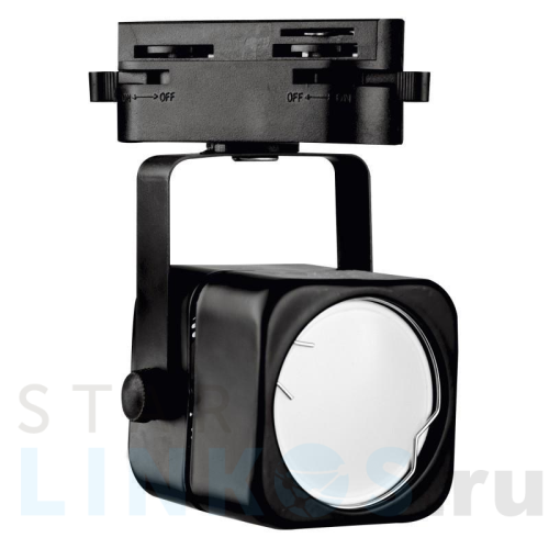 Купить с доставкой Трековый светильник Volpe UBL-Q320 GU10 Black UL-00007422 в Туле