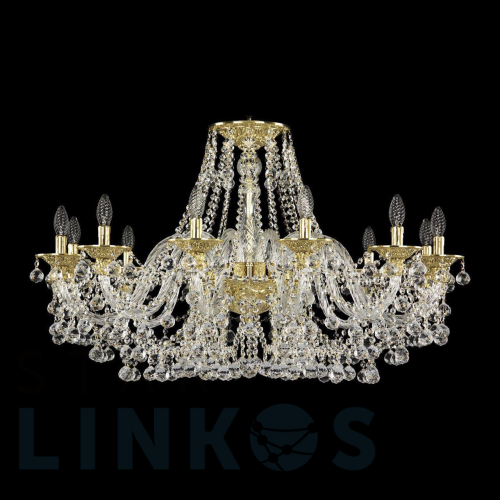 Купить Подвесная люстра Bohemia Ivele 16109/12/360 G за 229 284 руб. в Туле Купить с доставкой Подвесная люстра Bohemia Ivele 16109/12/360 G в Туле