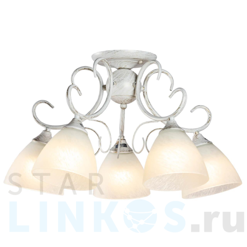 Купить Потолочная люстра IMEX MD.0736-5-S WH за 4 747 руб. в Туле Купить с доставкой Потолочная люстра IMEX MD.0736-5-S WH в Туле