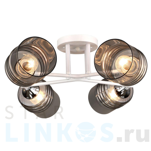 Купить с доставкой Потолочная люстра IMEX MD.1646-4-S WH в Туле