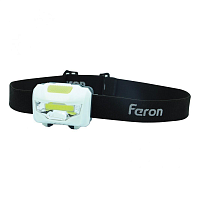 Купить Налобный светодиодный фонарь Feron TH2300 на батарейках 60х40 120 лм 41679 в Туле