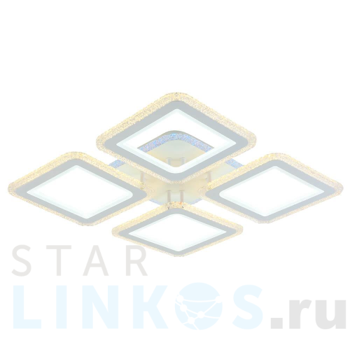 Купить Потолочная светодиодная люстра Profit Light 8085/4 WHT за 8 602 руб. в Туле Купить с доставкой Потолочная светодиодная люстра Profit Light 8085/4 WHT в Туле