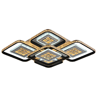 Купить Потолочная светодиодная люстра Profit Light 8051/4+1 WHT+BLK A в Туле