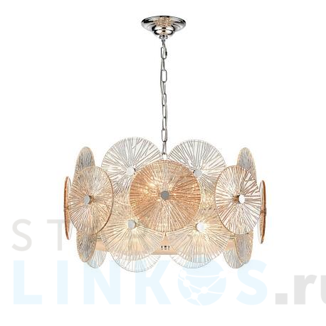 Купить Подвесная люстра Vele Luce Sirena VL3203P08 за 46 950 руб. в Туле фото 2 Купить с доставкой Подвесная люстра Vele Luce Sirena VL3203P08 в Туле фото 2