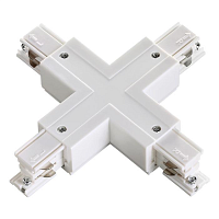 Купить Соединитель Х с токопроводом для трехфазного шинопровода Novotech Port 135052 в Туле