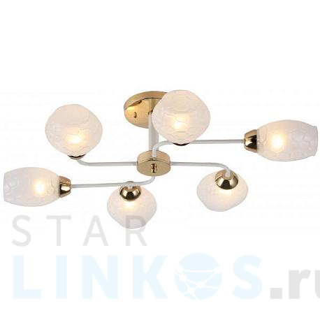 Купить Потолочная люстра Rivoli Sabre 3128-306 Б0054862 за 8 518 руб. в Туле фото 2 Купить с доставкой Потолочная люстра Rivoli Sabre 3128-306 Б0054862 в Туле фото 2