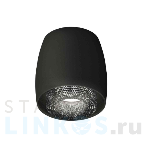 Купить с доставкой Комплект накладного светильника Ambrella light Techno Spot XS1142021 SBK/BK черный песок/тонированный (C1142, N7192) в Туле