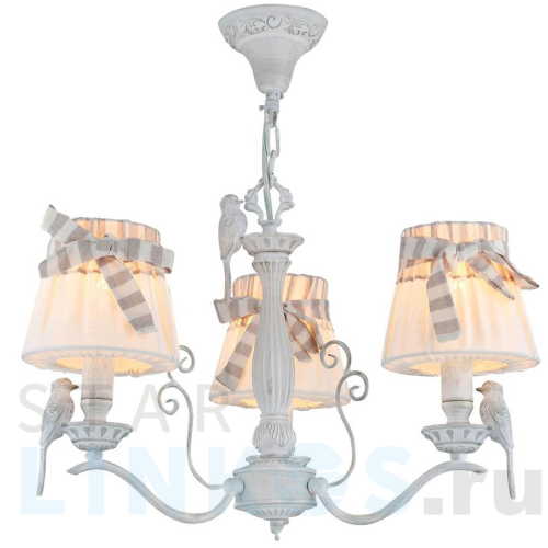 Купить Подвесная люстра Maytoni Bird ARM013-03-W за 19 590 руб. в Туле Купить с доставкой Подвесная люстра Maytoni Bird ARM013-03-W в Туле