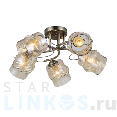 Купить Потолочная люстра Rivoli Carmela 9080-305 Б0052677 за 6 779 руб. в Туле Купить с доставкой Потолочная люстра Rivoli Carmela 9080-305 Б0052677 в Туле