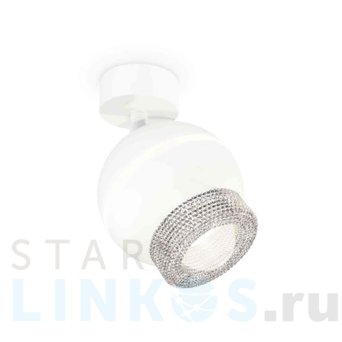 Купить с доставкой Комплект накладного светильника Ambrella light Techno Spot XM1101010 SWH/CL белый песок/прозрачный (A2202, C1101, N7191) в Туле