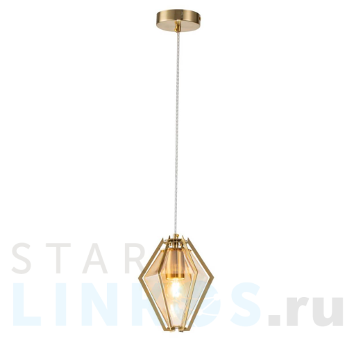 Купить Подвесной светильник Indigo Vista 11012/1P Amber V000134 за 14 220 руб. в Туле Купить с доставкой Подвесной светильник Indigo Vista 11012/1P Amber V000134 в Туле