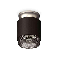 Купить Комплект накладного светильника Ambrella light Techno Spot XS7511102 SBK/MCH/BK черный песок/хром матовый/тонированный (N7928, C7511, N7192) в Туле