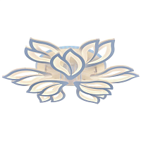 Купить Потолочная светодиодная люстра Profit Light 8004/6+3 WHT в Туле