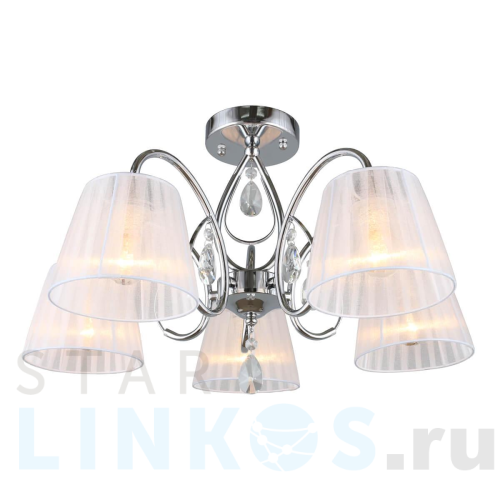 Купить Потолочная люстра Omnilux Cardillo OML-56607-05 за 9 820 руб. в Туле Купить с доставкой Потолочная люстра Omnilux Cardillo OML-56607-05 в Туле