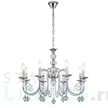 Купить Подвесная люстра Escada Shine 678/8PL Chrome за 20 830 руб. в Туле фото 2 Купить с доставкой Подвесная люстра Escada Shine 678/8PL Chrome в Туле фото 2