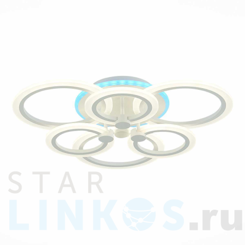 Купить Потолочная светодиодная люстра Evoluce Cerina SLE500652-06RGB за 10 960 руб. в Туле Купить с доставкой Потолочная светодиодная люстра Evoluce Cerina SLE500652-06RGB в Туле