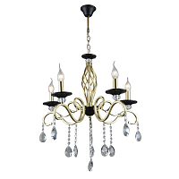 Купить Подвесная люстра Seven Fires Elek WD3596/5H-GD-BK-CL в Туле