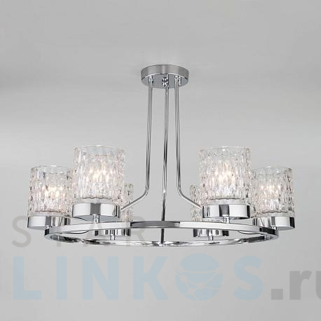 Купить Потолочная люстра Eurosvet Calle 60127/6 хром за 24 100 руб. в Туле фото 2 Купить с доставкой Потолочная люстра Eurosvet Calle 60127/6 хром в Туле фото 2