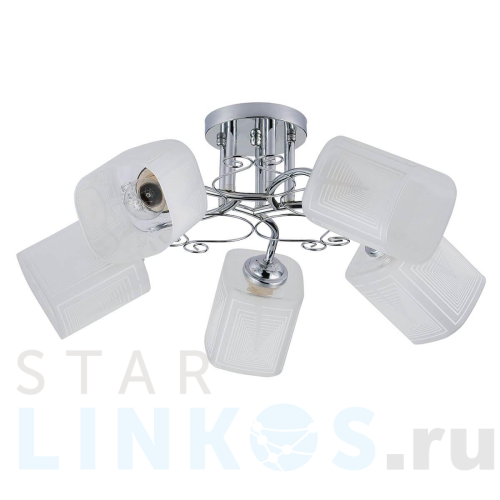 Купить Потолочная люстра Escada Spirea 1105/5PL за 5 500 руб. в Туле Купить с доставкой Потолочная люстра Escada Spirea 1105/5PL в Туле