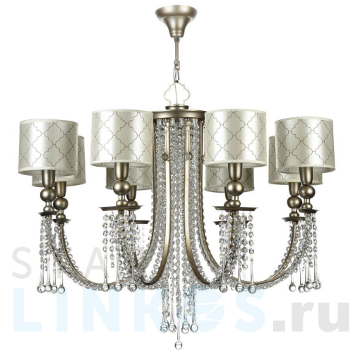 Купить Подвесная люстра Maytoni Bience H018-PL-08-NG за 42 750 руб. в Туле Купить с доставкой Подвесная люстра Maytoni Bience H018-PL-08-NG в Туле