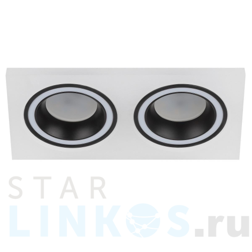 Купить Встраиваемый светильник ЭРА DK92 WH/BK Б0054363 за 2 056 руб. в Туле Купить с доставкой Встраиваемый светильник ЭРА DK92 WH/BK Б0054363 в Туле