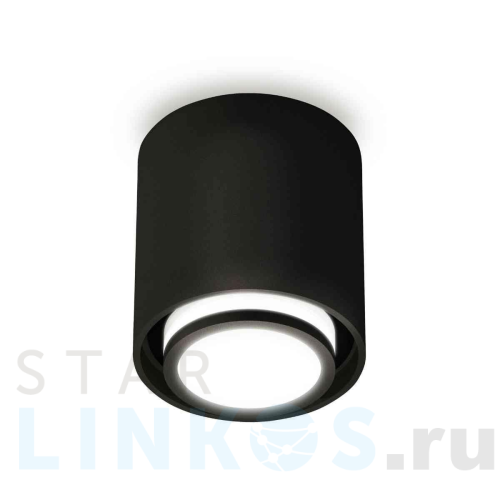 Купить с доставкой Комплект накладного светильника Ambrella light Techno Spot XS7723016 SBK/FR черный песок/белый матовый (C7723, N7121) в Туле