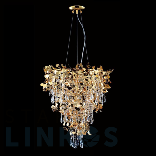 Купить Подвесная люстра Crystal Lux Romeo SP10 Gold D600 за 144 800 руб. в Туле Купить с доставкой Подвесная люстра Crystal Lux Romeo SP10 Gold D600 в Туле