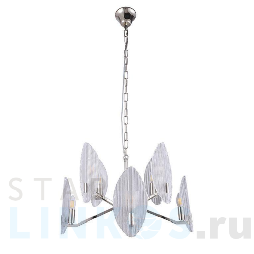 Купить Подвесная люстра Newport 35508/C nickel М0067524 за 25 032 руб. в Туле Купить с доставкой Подвесная люстра Newport 35508/C nickel М0067524 в Туле