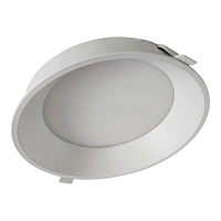 Купить Встраиваемый светодиодный светильник Elvan VLS-105R-15W-WW-Wh в Туле