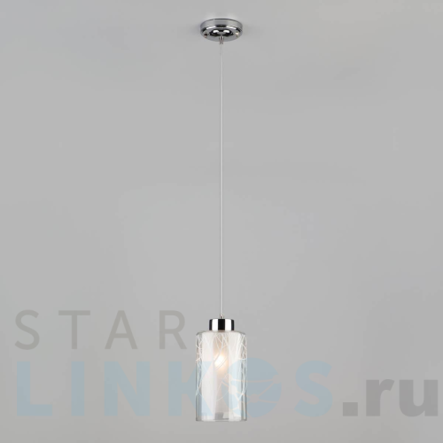 Купить Подвесной светильник Eurosvet 50001/1 хром за 2 990 руб. в Туле Купить с доставкой Подвесной светильник Eurosvet 50001/1 хром в Туле
