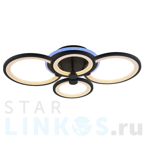 Купить с доставкой Потолочная светодиодная люстра Profit Light 8077/4 GRP в Туле