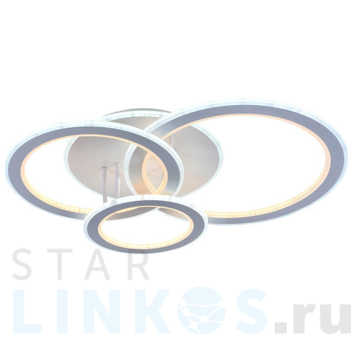 Купить Потолочная светодиодная люстра Profit Light 8005/3 WHT за 11 288 руб. в Туле Купить с доставкой Потолочная светодиодная люстра Profit Light 8005/3 WHT в Туле