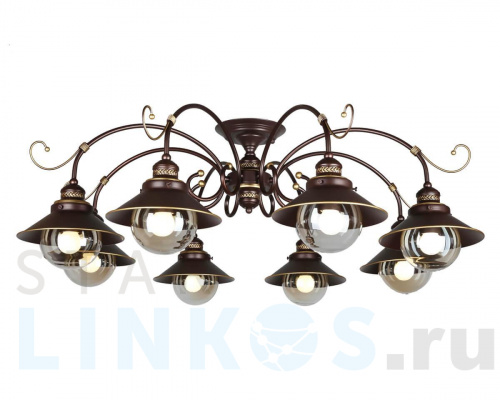 Купить с доставкой Потолочная люстра Omnilux Fontelo OML-50407-08 в Туле