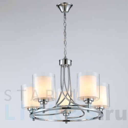 Купить Подвесная люстра Moderli Maximilian V2525-5P за 23 090 руб. в Туле Купить с доставкой Подвесная люстра Moderli Maximilian V2525-5P в Туле