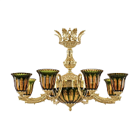 Купить Подвесная люстра Bohemia Ivele 71212P/8/210 G P2 U Amber-Green/H-1H Y8 в Туле