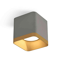 Купить Комплект накладного светильника Ambrella light Techno Spot XS7807004 SGR/SGD серый песок/золото песок (C7807, N7704) в Туле