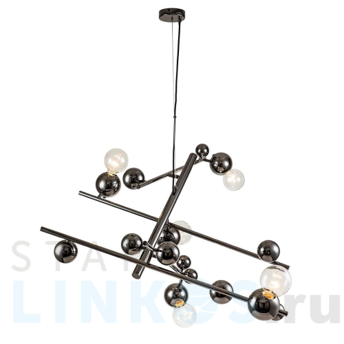 Купить Подвесная люстра Indigo Saldo 11033/5P Chrome V000330 за 48 900 руб. в Туле Купить с доставкой Подвесная люстра Indigo Saldo 11033/5P Chrome V000330 в Туле