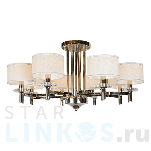 Купить Потолочная люстра iLamp Fusion 88396/8 CR за 64 290 руб. в Туле Купить с доставкой Потолочная люстра iLamp Fusion 88396/8 CR в Туле