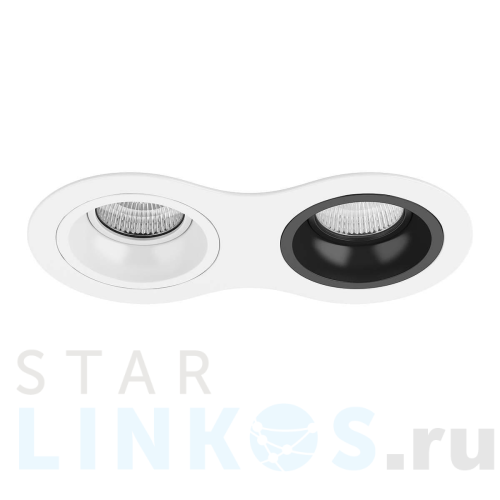 Купить с доставкой Встраиваемый светильник Lightstar Domino (214626+214606+214607) D6260607 в Туле