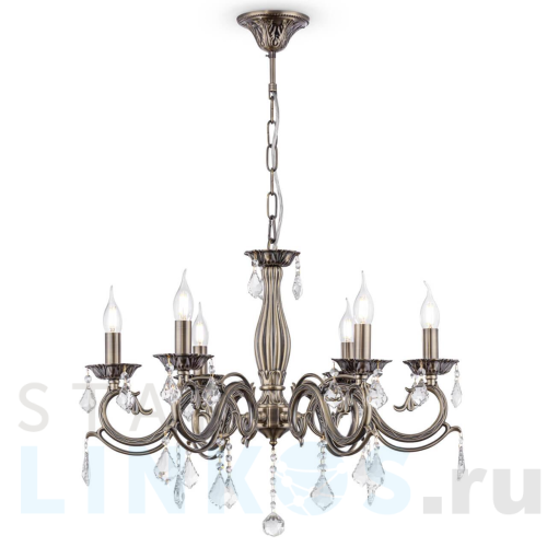 Купить Подвесная люстра Maytoni Bronze RC245-PL-06-R за 23 598 руб. в Туле Купить с доставкой Подвесная люстра Maytoni Bronze RC245-PL-06-R в Туле