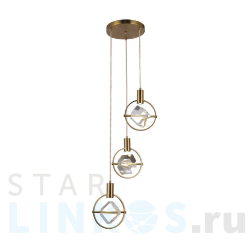 Купить Подвесная люстра Gerhort G51102/3COP+CL за 17 000 руб. в Туле Купить с доставкой Подвесная люстра Gerhort G51102/3COP+CL в Туле