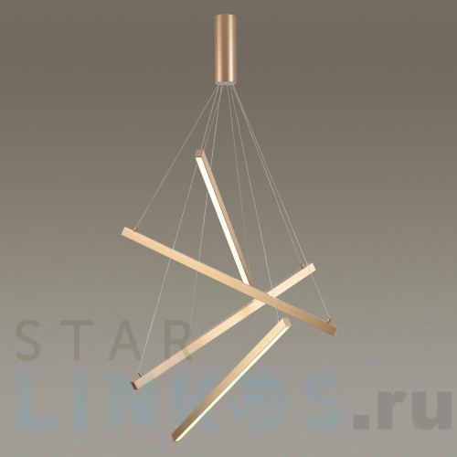 Купить с доставкой Подвесной светодиодный светильник Odeon Light L-vision Cometa 3860/48L в Туле фото 3