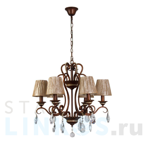 Купить Подвесная люстра Abrasax Annika 1129/8BR за 19 325 руб. в Туле Купить с доставкой Подвесная люстра Abrasax Annika 1129/8BR в Туле