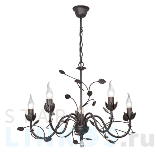 Купить Подвесная люстра Vitaluce V1661-1/5 за 7 337 руб. в Туле Купить с доставкой Подвесная люстра Vitaluce V1661-1/5 в Туле