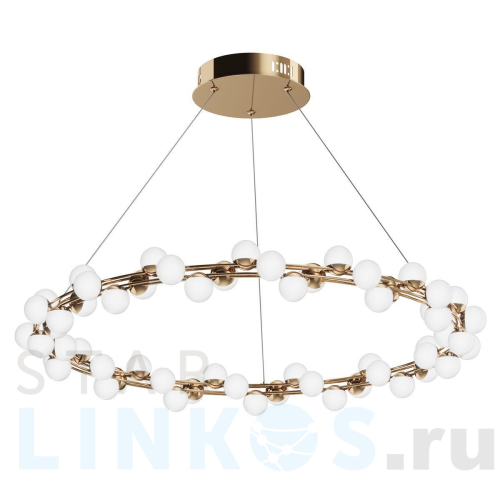 Купить Подвесная светодиодная люстра Maytoni Tessara MOD081PL-L60G3K за 61 190 руб. в Туле Купить с доставкой Подвесная светодиодная люстра Maytoni Tessara MOD081PL-L60G3K в Туле