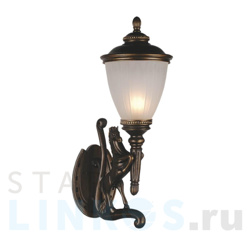Купить с доставкой Уличный настенный светильник Favourite Guards 1334-1W в Туле