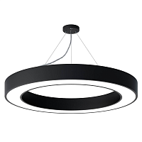 Купить Подвесной светодиодный cветильник Geometria ЭРА Ring SPO-134-B-40K-056 56Вт 4000К черный Б0050565 в Туле