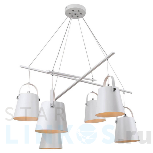 Купить с доставкой Подвесная люстра Lussole Lgo Bisbee GRLSP-8098 в Туле