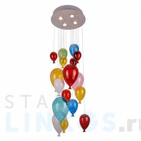 Купить Подвесная люстра Azzardo Balloon AZ2164 за 68 360 руб. в Туле фото 2 Купить с доставкой Подвесная люстра Azzardo Balloon AZ2164 в Туле фото 2