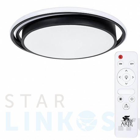 Купить Потолочный светодиодный светильник Arte Lamp Sonny A2688PL-1BK за 11 990 руб. в Туле фото 2 Купить с доставкой Потолочный светодиодный светильник Arte Lamp Sonny A2688PL-1BK в Туле фото 2